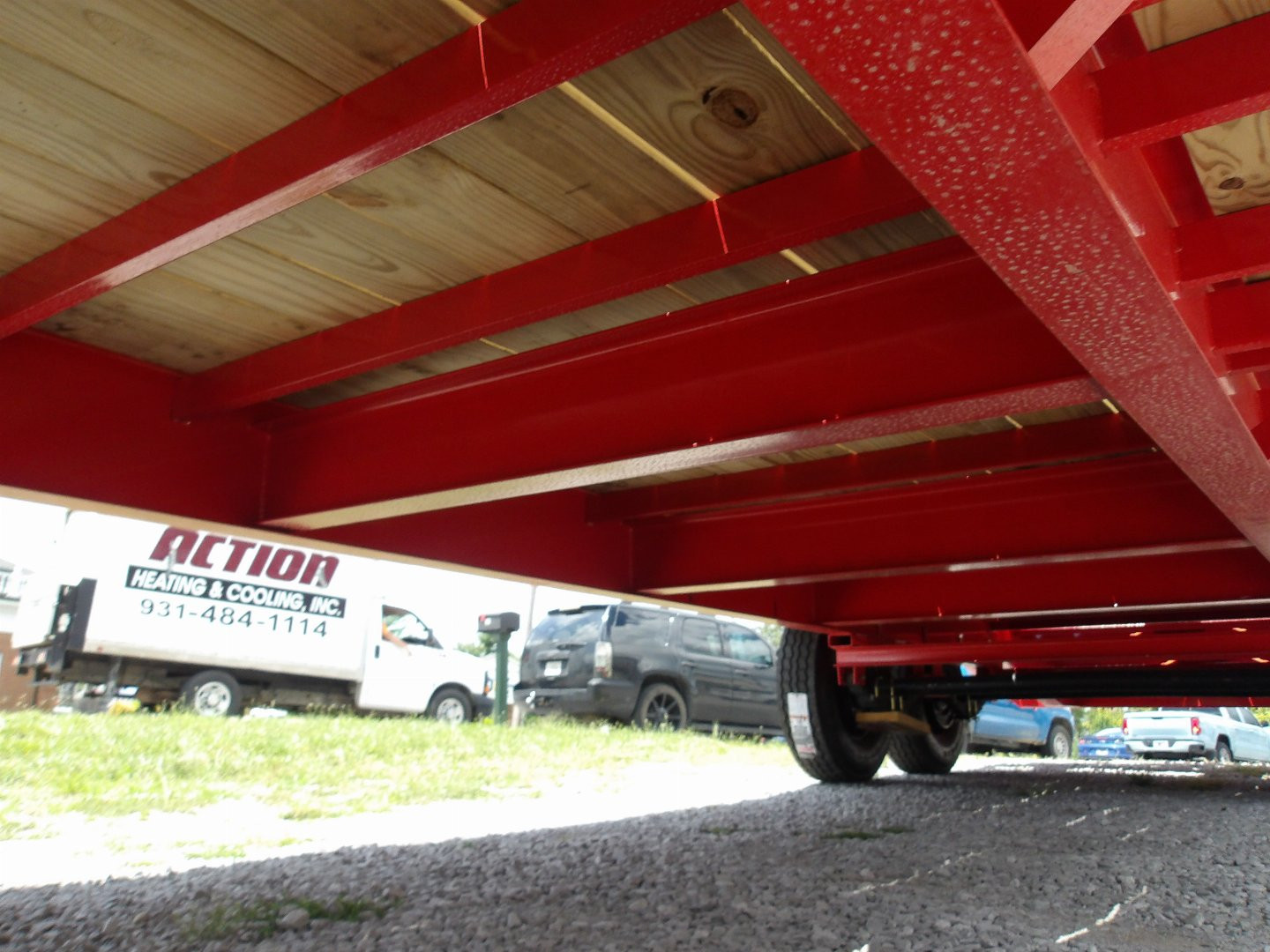 New 2026 RawMaxx FDXGN 24' FLAT DECK Equipment Trailer