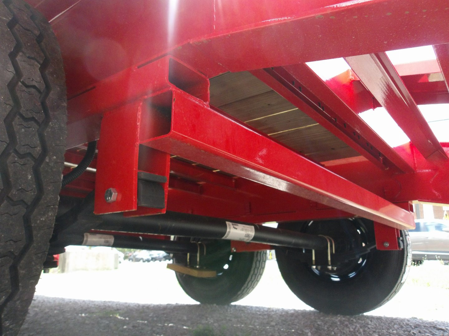 New 2026 RawMaxx FDXGN 24' FLAT DECK Equipment Trailer