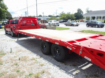 New 2026 RawMaxx FDXGN 24' FLAT DECK Equipment Trailer