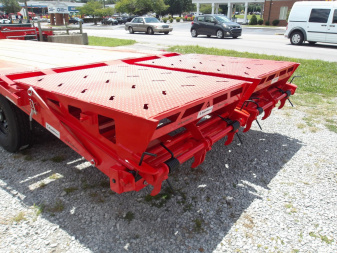 New 2026 RawMaxx FDXGN 24' FLAT DECK Equipment Trailer