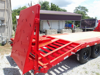 New 2026 RawMaxx FDXGN 24' FLAT DECK Equipment Trailer