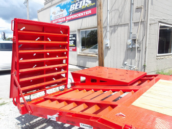 New 2026 RawMaxx FDXGN 24' FLAT DECK Equipment Trailer