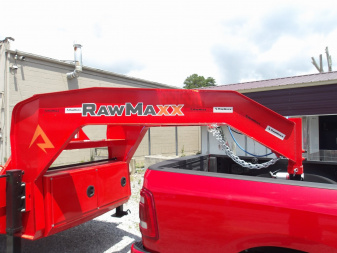 New 2026 RawMaxx FDXGN 24' FLAT DECK Equipment Trailer