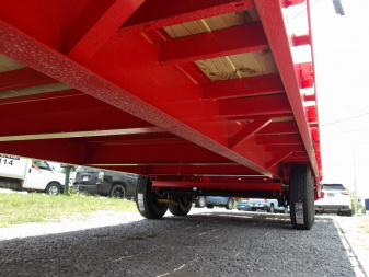 New 2026 RawMaxx FDXGN 24' FLAT DECK Equipment Trailer