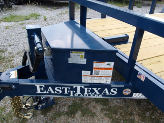 New 2025 East Texas Trailers 14K LOW PRO EQUIPMENT Utility Trailer