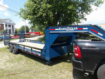 New 2025 EAST TEXAS TRAILERS low boy 17.6K Equipment Trailer