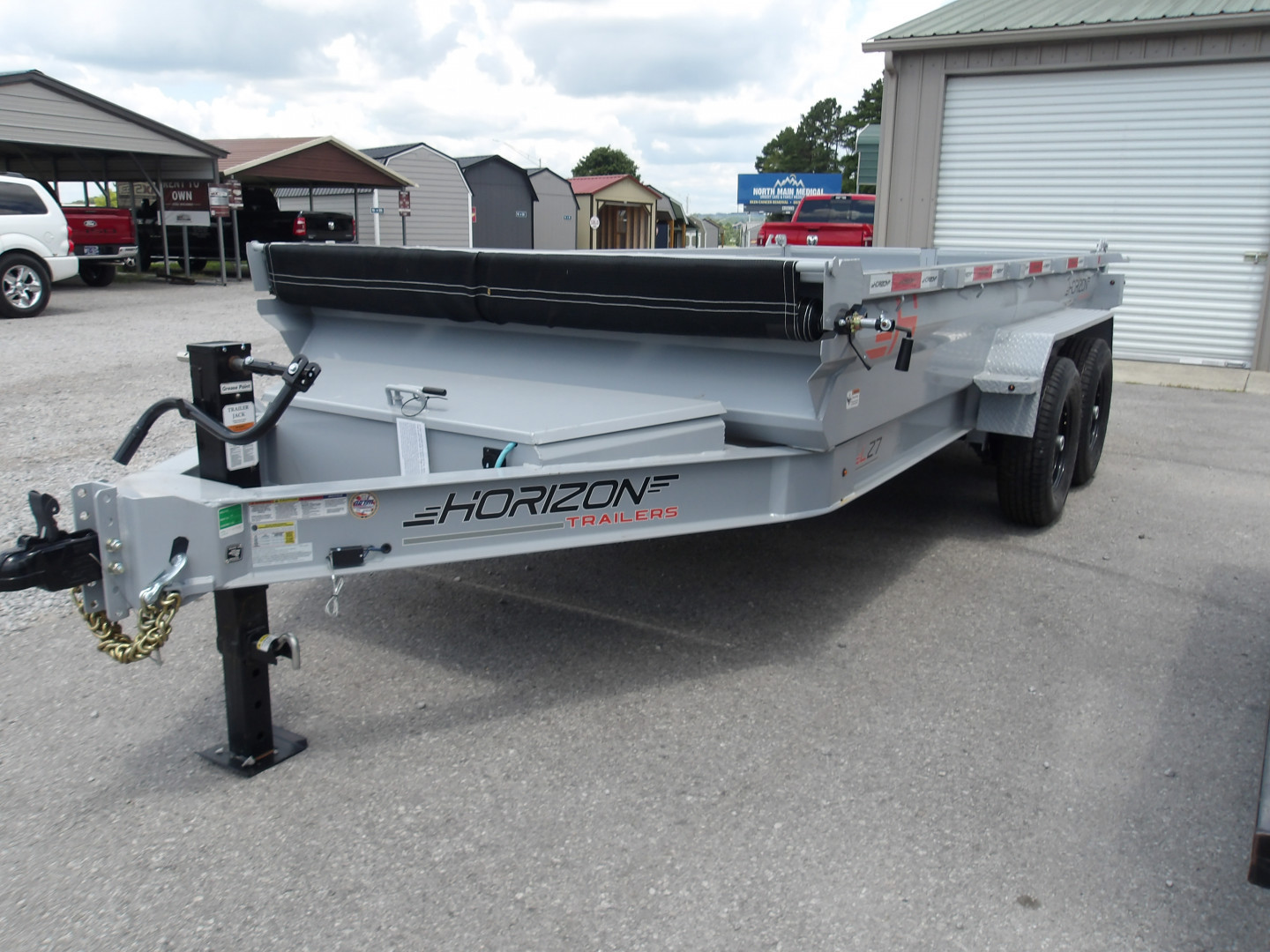 New 2025 Horizon Trailers EZ78314 Dump Trailer