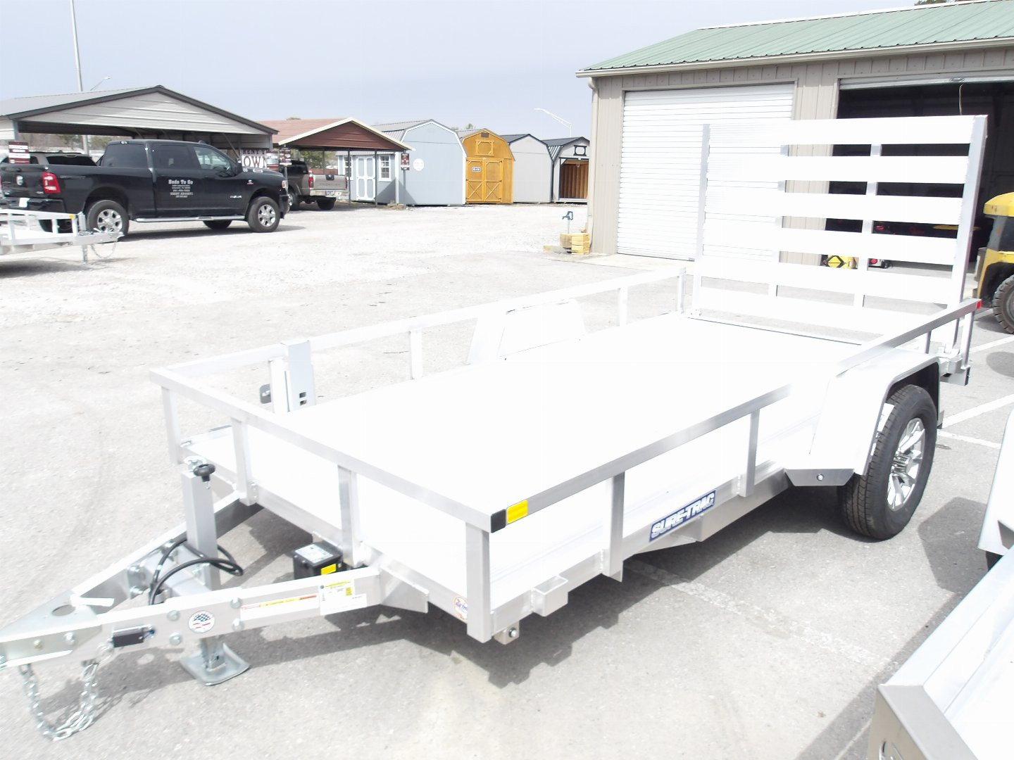 New 2025 Sure-Trac ST7212TA Utility Trailer