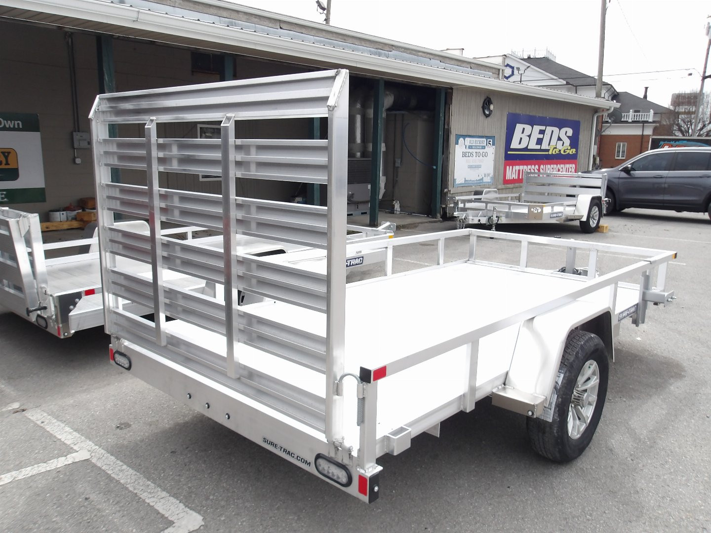 New 2025 Sure-Trac ST7212TA Utility Trailer