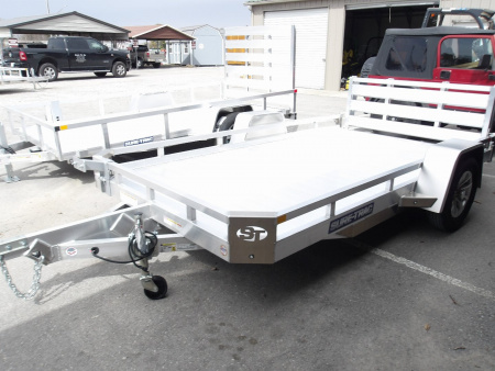 New 2025 Sure-Trac ST8212LS Utility Trailer