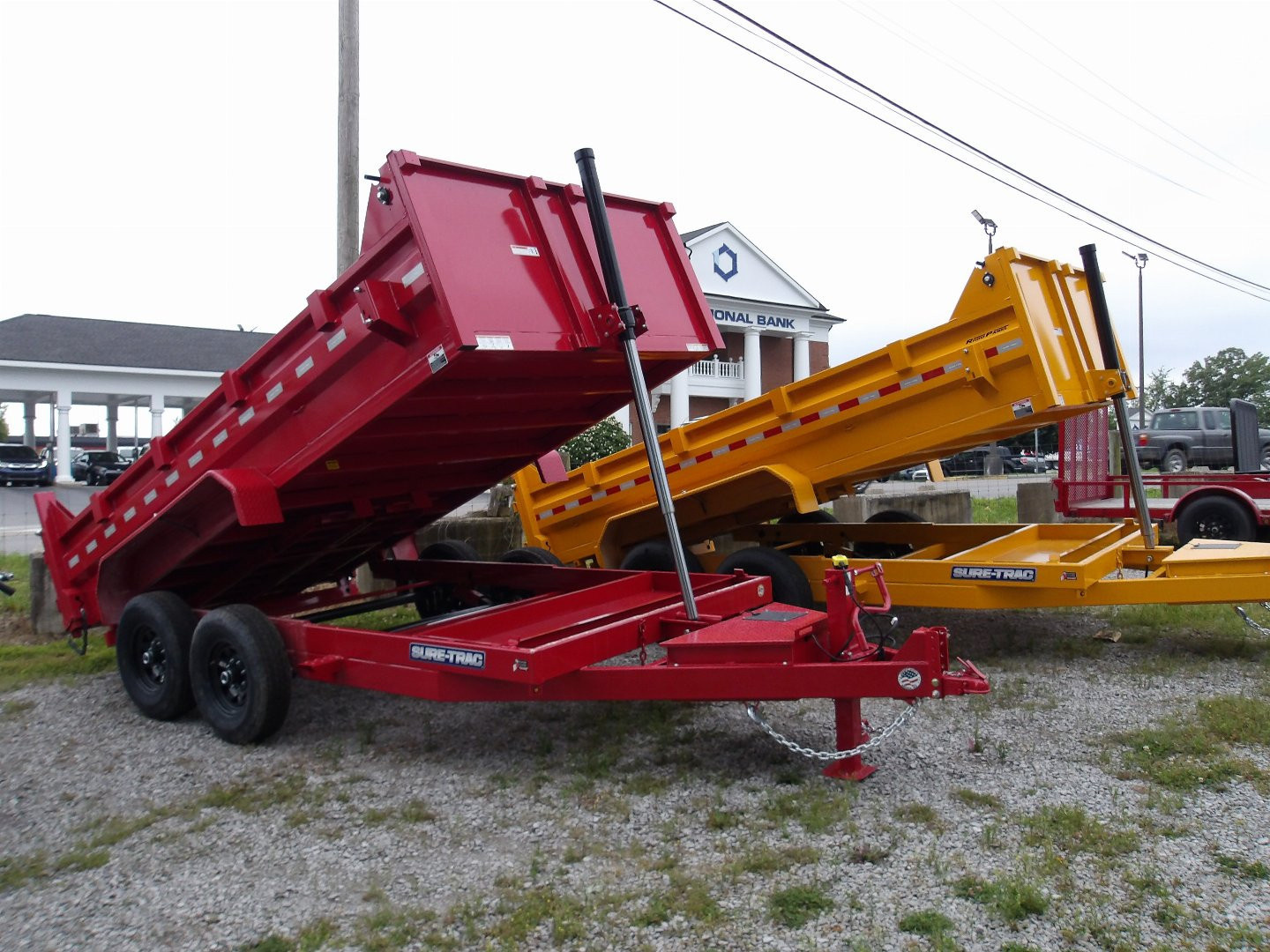 New 2025 Sure-Trac Dump Trailer