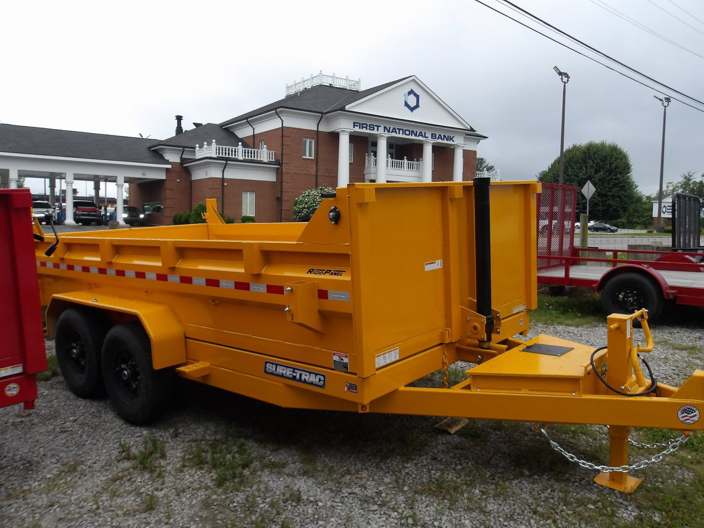 New 2025 Sure-Trac ST8214 Dump Trailer