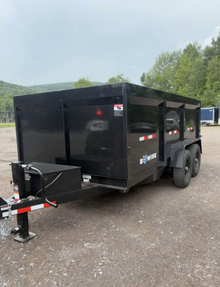 New 2026 BWISE DT14 81.5x14 14K Tandem Axle Dump Trailer