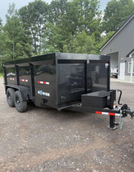 New 2026 BWISE DT14 81.5x14 14K Tandem Axle Dump Trailer