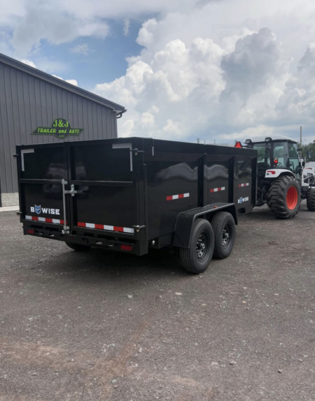New 2026 BWISE DT14 81.5x14 14K Tandem Axle Dump Trailer