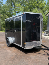 New 2025 HAULMARK 6x10 Passport Cargo / Enclosed Trailer 6'6  Interior Height