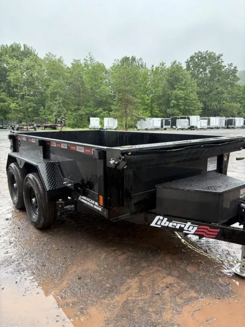 New 2025 Liberty6x10 10K Dump Trailer with Combo Gate & Ramps