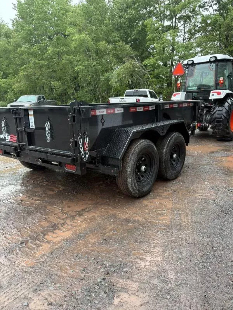 New 2025 Liberty6x10 10K Dump Trailer with Combo Gate & Ramps