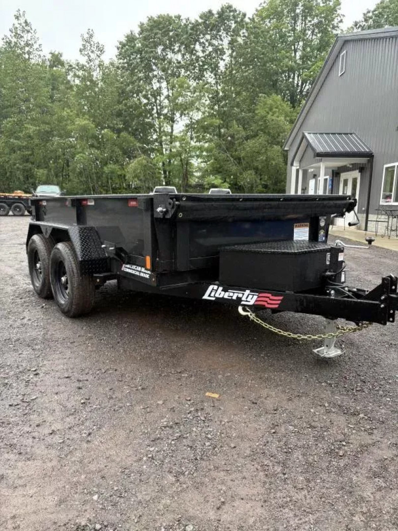 New 2025 Liberty6x10 10K Dump Trailer with Combo Gate & Ramps