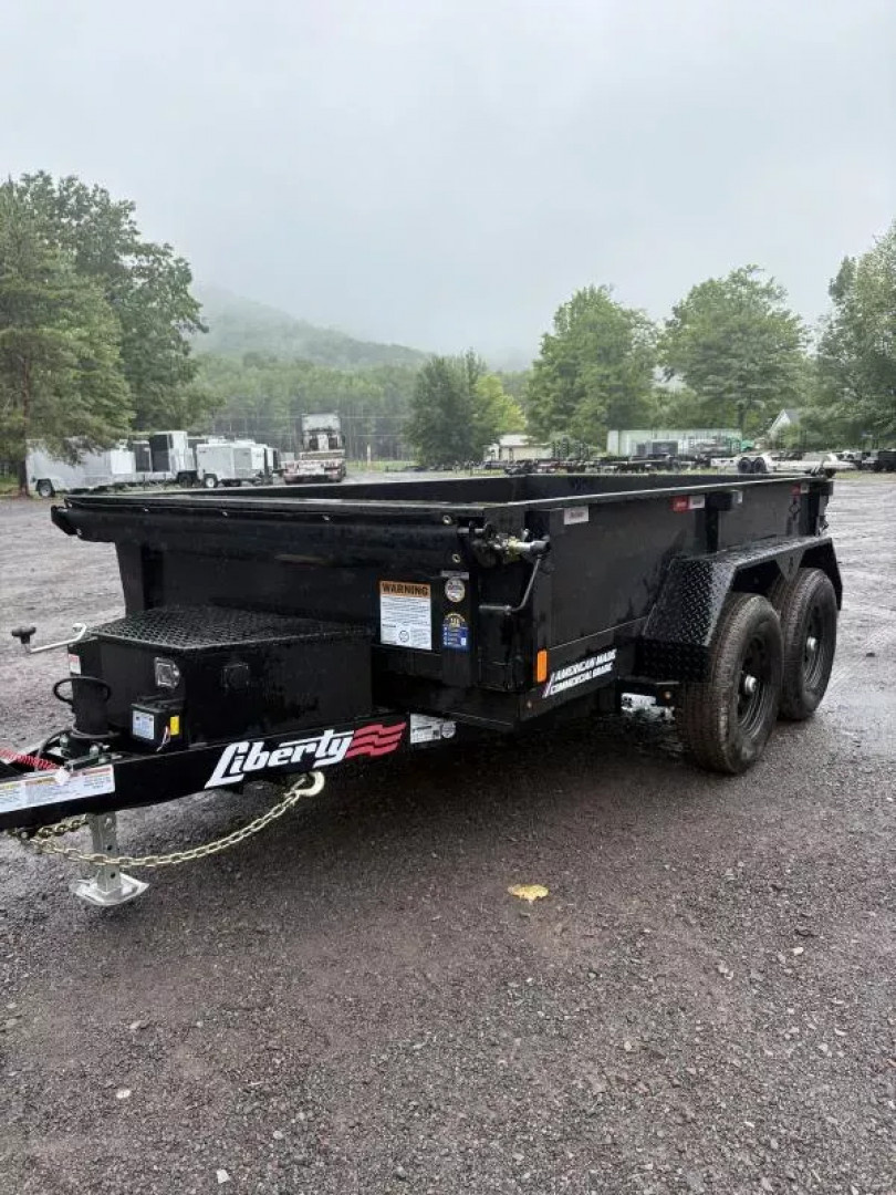 New 2025 Liberty6x10 10K Dump Trailer with Combo Gate & Ramps