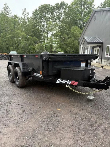 New 2025 Liberty6x10 10K Dump Trailer with Combo Gate & Ramps