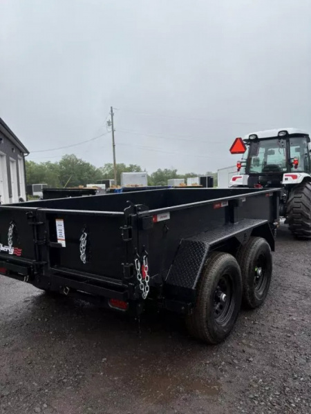 New 2025 Liberty6x10 10K Dump Trailer with Combo Gate & Ramps