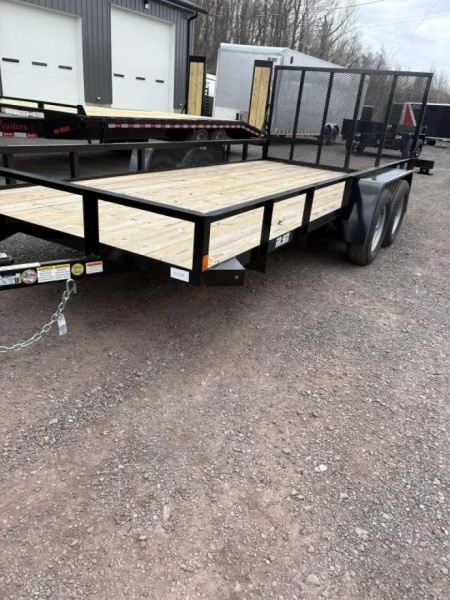 New 2025 Car Mate Trailers 6.5x14 Tandem Axle Utility Trailer
