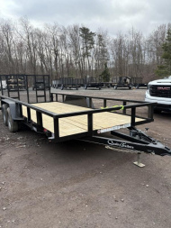New 2025 Quality Trailers 82  x 18' (16' + 2' Dove Tail) Professional Grade Utility Trailer 7K  Utility Trailer