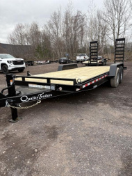 New 2025 Quality Trailers 82  x 20' (18'+2' Dove Tail) Equipment Trailer