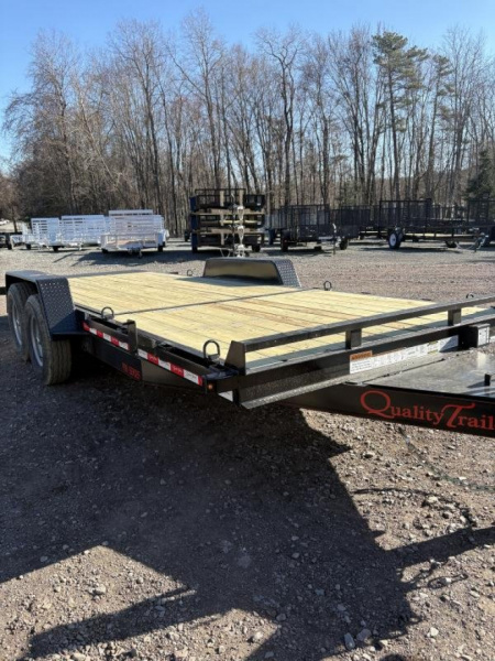 New 2025 Quality Trailers 82  x 20'6 (6' fixed front section and 15' tilting section)  Equipment Trailer