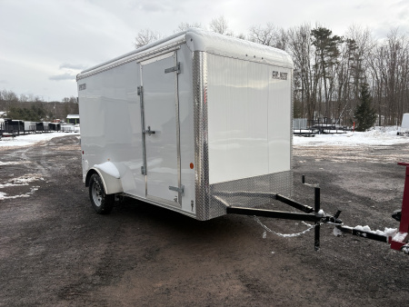 New 2025 Car Mate Trailers 6x12 6'6" Interior Height Sportster Cargo / Enclosed Trailer w/Ramp Door