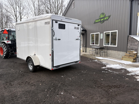 New 2025 Car Mate Trailers 6x12 6'6" Interior Height Sportster Cargo / Enclosed Trailer w/Ramp Door