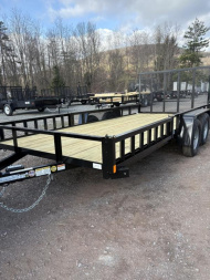 New 2025 Car Mate Trailers 7K 6.5x16 with Side and Rear Loading Utility Trailer