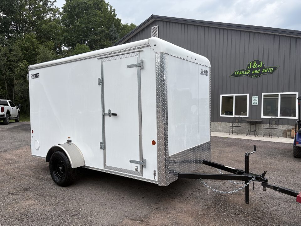 New 2025 Car Mate Trailers 6x12 6'6" interior height Sportster Cargo / Enclosed Trailer with Double Doors