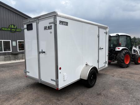 New 2025 Car Mate Trailers 6x12 6'6" interior height Sportster Cargo / Enclosed Trailer with Double Doors