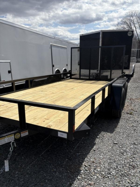 New 2025 Car Mate Trailers 6.5x14 7K Utility Trailer