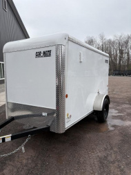 New 2025 Car Mate Trailers 5x10 62  Interior Sportster Cargo / Enclosed Trailer w/Ramp door