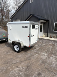 New 2025 Car Mate 4x6 Rear Swing Door Cargo / Enclosed Trailer