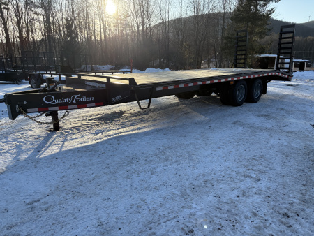 New 2026 Quality Trailers 25' 25K Dually Tandem Deckover Trailer