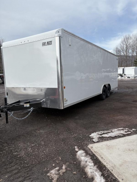 New 2025 Car Mate Trailers 8.5x24 10K 6'6  Interior Height Car / Race Trailer