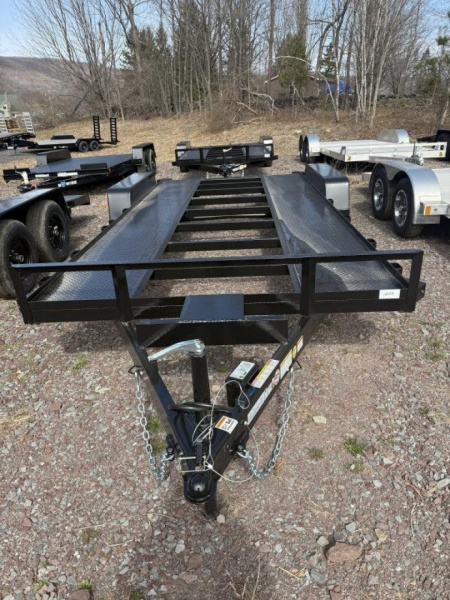 New 2025 Car Mate Trailers 18' 7K Steel Open Runner Car Hauler