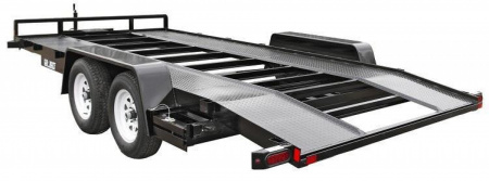 New 2025 Car Mate Trailers 18' 7K Full Steel Deck Car Hauler