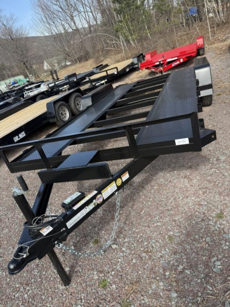 New 2025 Car Mate Trailers 18' 7K Steel Open Runner Car Hauler