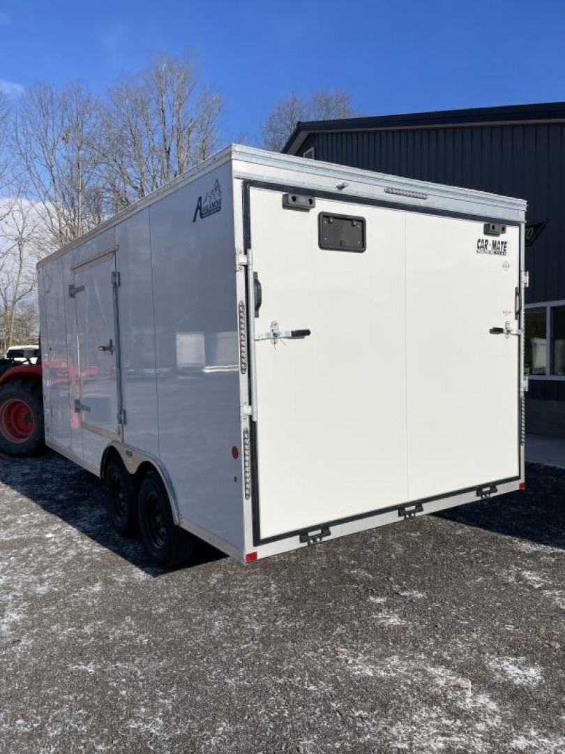 New 2025 Car Mate Trailers 8x16 6'6" Interior Avalanche Car / Racing Trailer