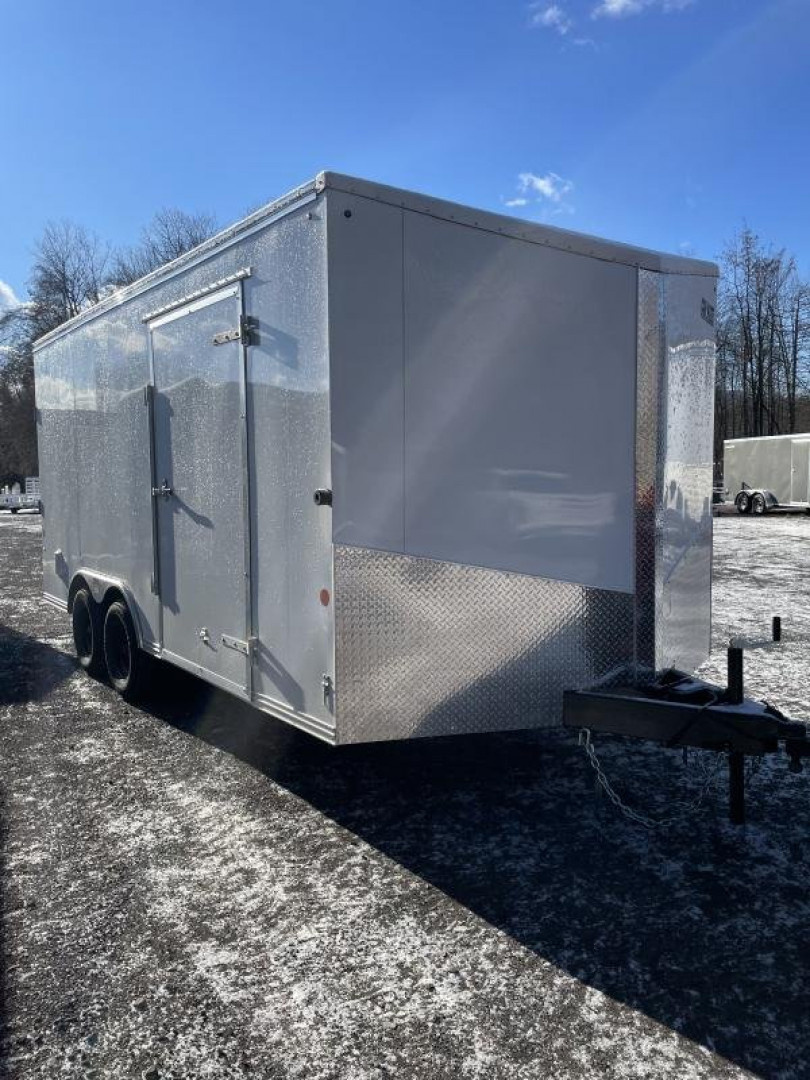 New 2025 Car Mate Trailers 8x16 6'6" Interior Avalanche Car / Racing Trailer