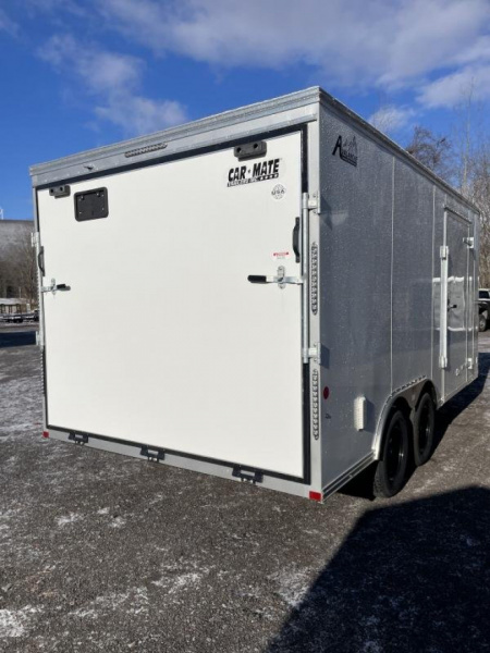 New 2025 Car Mate Trailers 8x16 6'6" Interior Avalanche Car / Racing Trailer