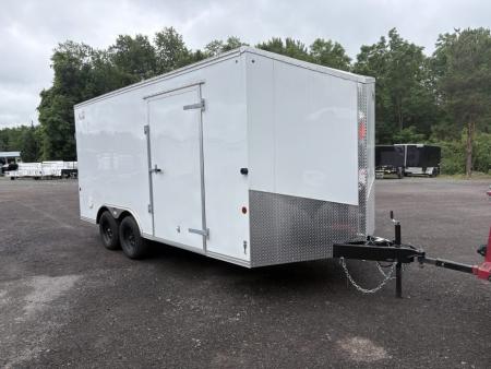 New 2025 Car Mate Trailers 8x16 6'6" Interior Avalanche Car / Racing Trailer