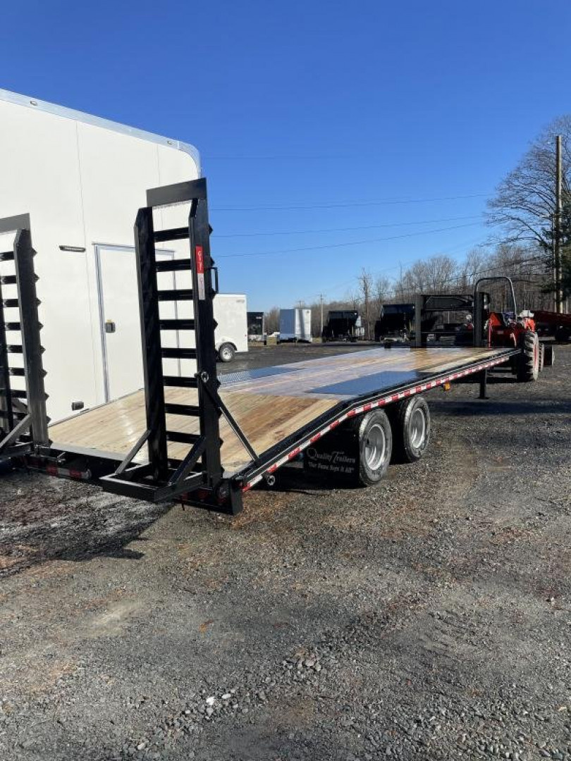 New 2025 Quality Trailers GOOSENECK 96" x 25' (20'+5' Dove Tail)  Deckover Trailer