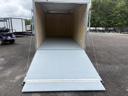 New 2025 Car Mate Trailers 7x16 7K 6'6" Interior Height Custom Cargo with Rear Ramp and Extended Tongue Cargo / Enclosed Trailer