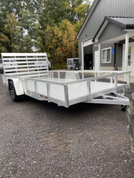New 2025 Sport Haven 7x14 Aluminum Utility Trailer